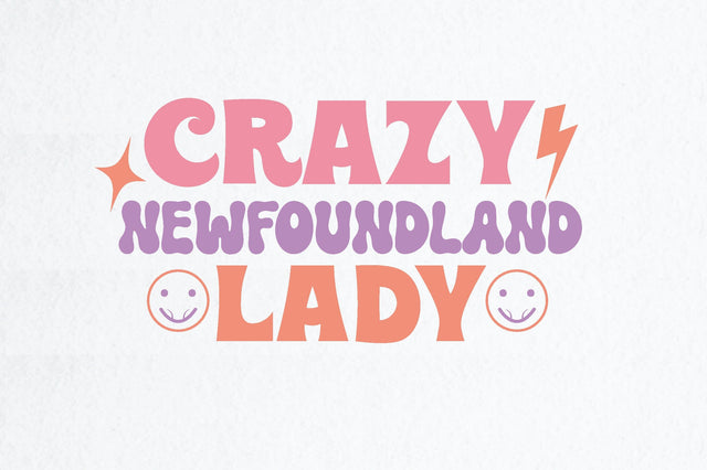 Crazy Newfoundland Lady SVG farhad farhad 