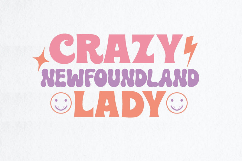 Crazy Newfoundland Lady SVG farhad farhad 