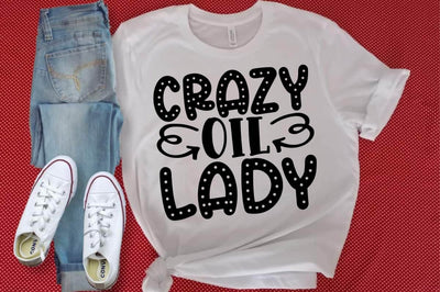 Crazy Oil lady svg SVG designartist 