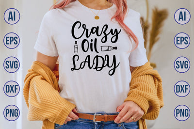 Crazy Oil lady svg SVG nirmal108roy 