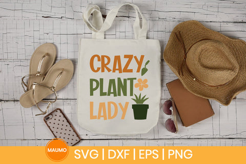 Crazy plant lady garden svg quote SVG Maumo Designs 