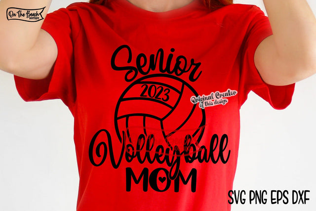 Crazy Proud Always Loud Volleyball Mom SVG PNG EPS DXF SVG On the Beach Boutique 