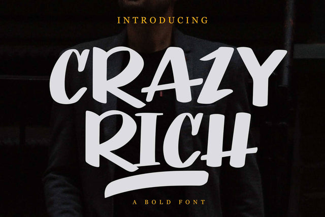 Crazy Rich Font LetterdayStudio 