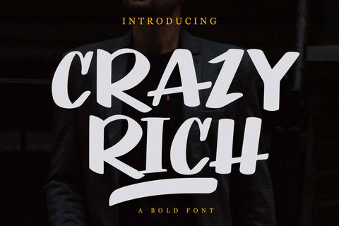 Crazy Rich Font LetterdayStudio 
