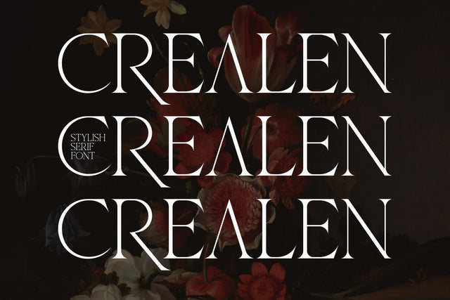 CREALEN Typeface Font Storytype Studio 