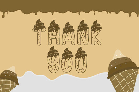 Cream Font LetterdayStudio 