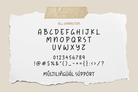 Creamy Baked - Handwritten font Font Timur type 