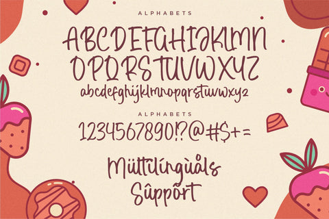 Creamy Dough Font Font Balpirick 