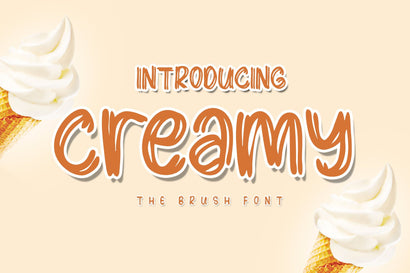 Creamy Font LetterdayStudio 