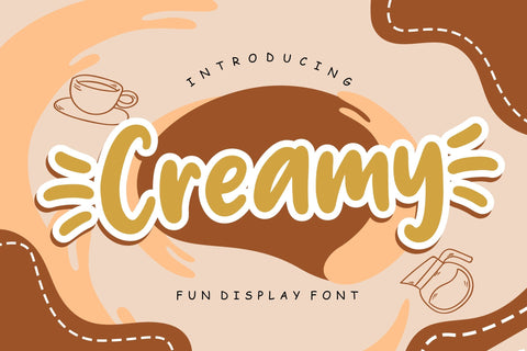 Creamy Fun Children Font Creatype Studio 