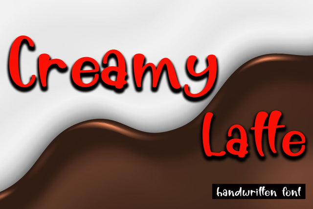Creamy Latte Font Supersemar Letter 