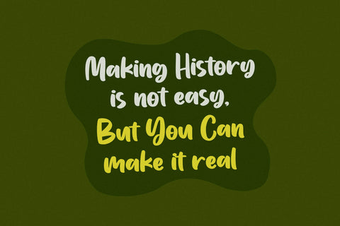 Creamy Matcha Font Madatype Studio 