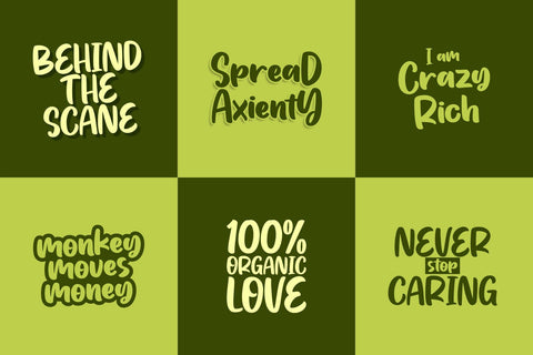 Creamy Matcha Font Madatype Studio 