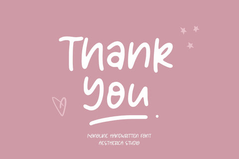 Creamy Sugar Font Aestherica Studio 