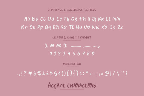 Creamy Sugar Font Aestherica Studio 