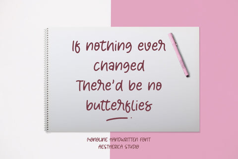 Creamy Sugar Font Aestherica Studio 