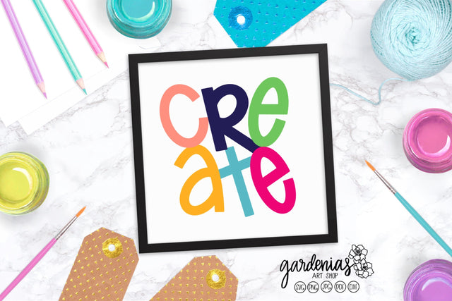 Create Crafty SVG Gardenias Art Shop 