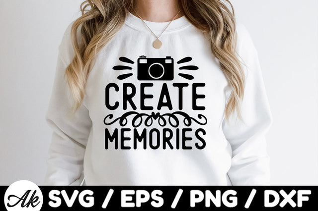 Create memories svg SVG akazaddesign 