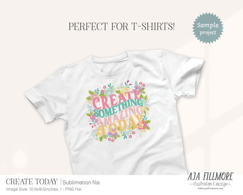 SUBLIMATION WITH CRICUTA T-SHIRT PROJECT 