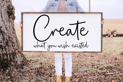 Create What You Wish Existed SVG SVG So Fontsy Design Shop 