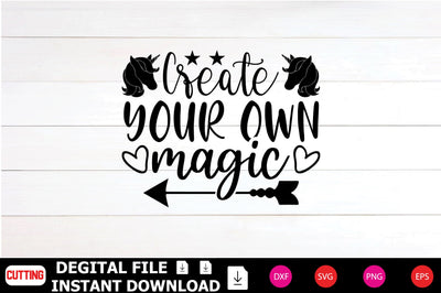 Create Your Own Magic SVG Shahin alam 