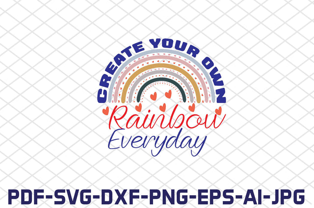 create your own rainbow everyday SVG farhad farhad 