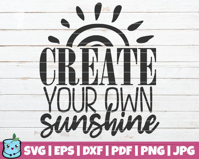 Create Your Own Sunshine SVG MintyMarshmallows 