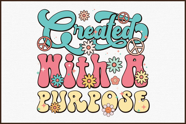Created With A Purpose PNG Sublimation Sublimation designartist 