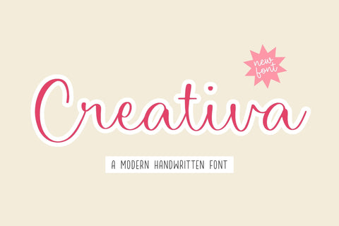 Creativa a Modern Handwritten Font Font Balpirick 