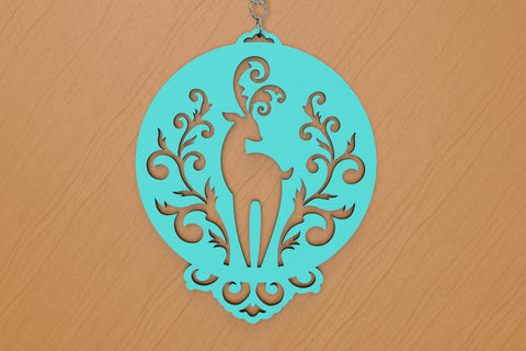 Creatures window hanging laser cut files SVG Angel on Empire 