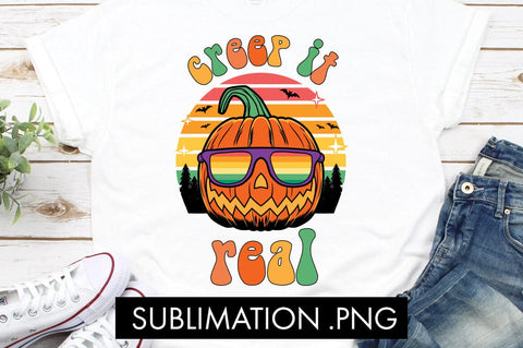Creep it real Halloween Sublimation PNG Sublimation Freeling Design House 