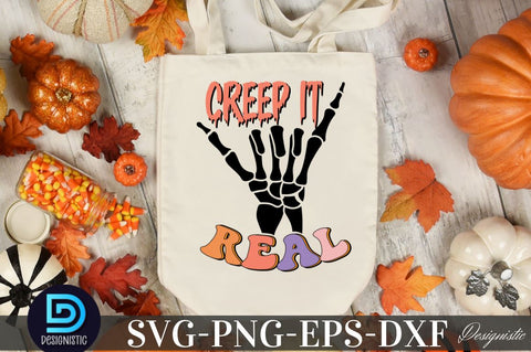 Creep it real, Halloween SVG Design Sublimation DESIGNISTIC 