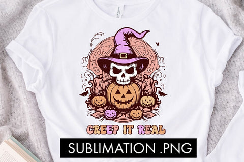 Creep It Real PNG Sublimation Sublimation Freeling Design House 