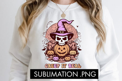 Creep It Real PNG Sublimation Sublimation Freeling Design House 