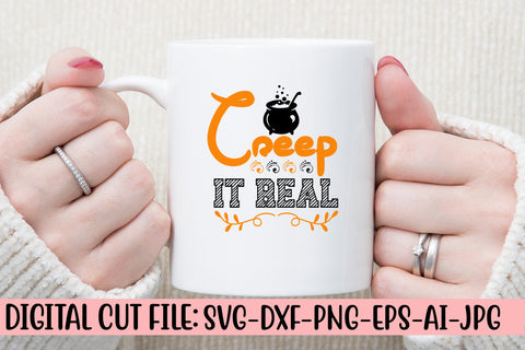 Creep It Real SVG Cut File SVG Syaman 