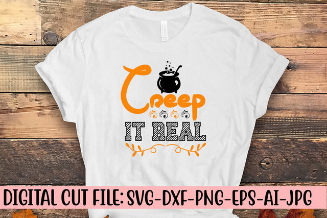 Creep It Real SVG Cut File SVG Syaman 