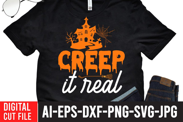 Creep it Real SVG Design SVG BlackCatsMedia 