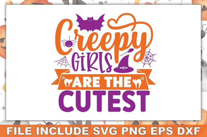 Creepy Girls Are The Cutest SVG Ariyan 