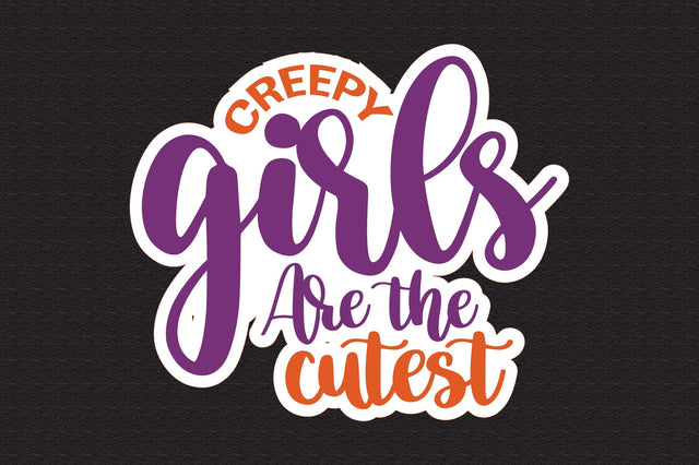 Creepy Girls Are the Cutest svg SVG nirmal108roy 