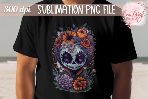 Creepy Halloween Witch T-shirt PNG Sublimation Luvleigh Digitals 