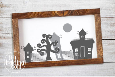 Creepy Scene Builder SVG So Fontsy Design Shop
