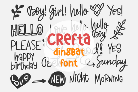 Crefta Font Masyafi Studio 