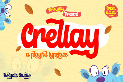 Crellay Font Holydie Studio 