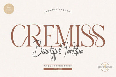 CREMISS Font toni_std 