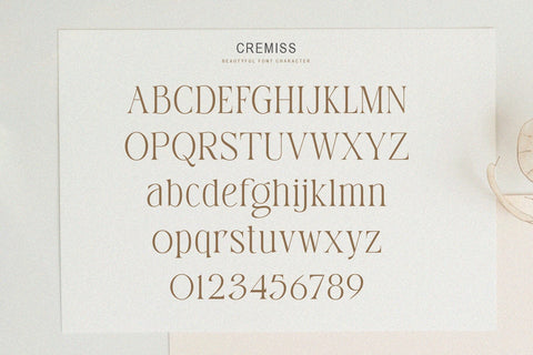 CREMISS Font toni_std 