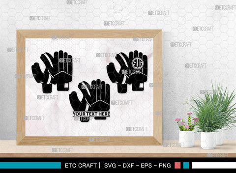 Cricket Hand Gloves Monogram, Cricket Hand Gloves Silhouette, Hand Gloves SVG, Cricket Batting Gloves Svg, Sport Gloves Svg, Gloves Bundle, SB00136 SVG ETC Craft 