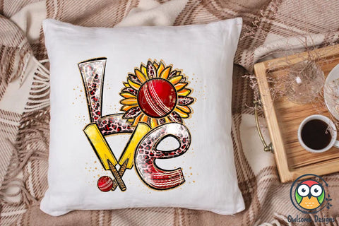Cricket Love Sublimation PNG Designs Sublimation Owlsome.Designs 