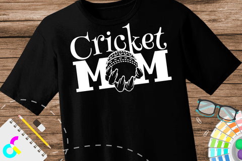 cricket mom svg, ball games, sports svg SVG Artinrhythm shop 