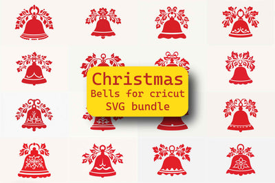 Cricut Christmas Bells SVG Bundle SVG MD JOYNAL ABDIN 