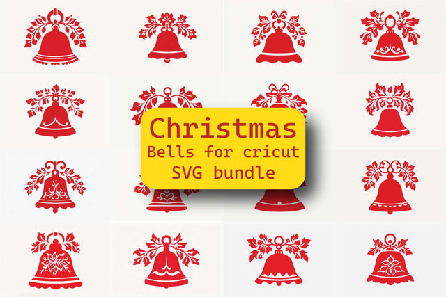 Cricut Christmas Bells SVG Bundle SVG MD JOYNAL ABDIN 